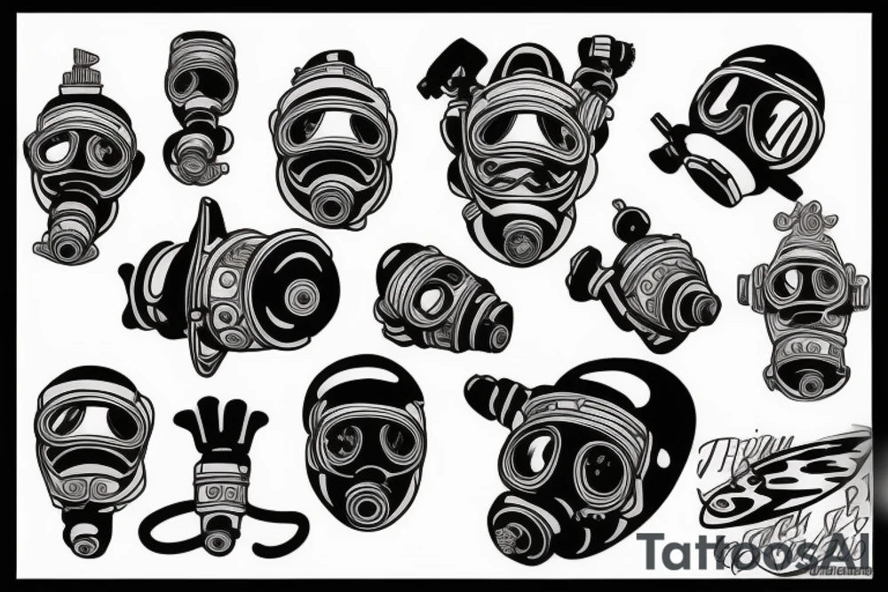 rebreather tattoo idea