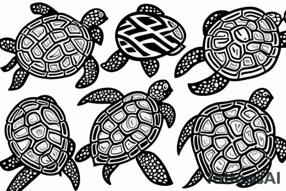 A Turtle tattoo idea