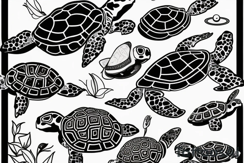 A Turtle tattoo idea