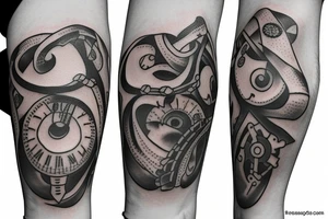 rosary arm band tattoo idea