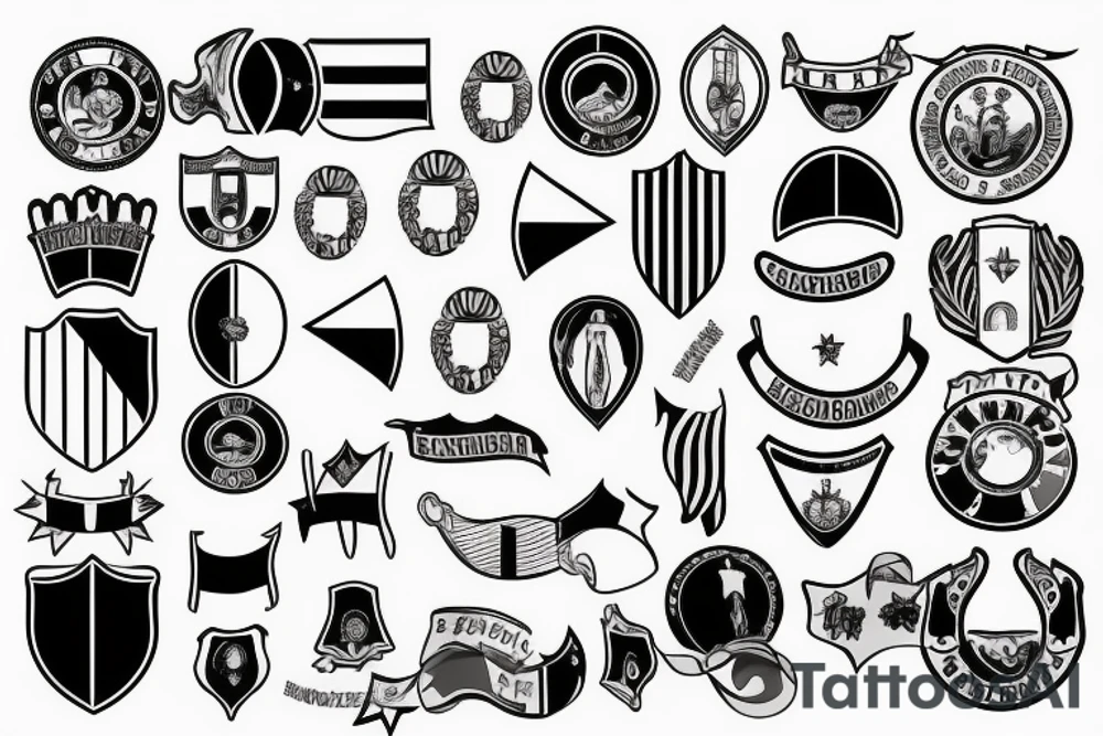 Italian flag tattoo idea