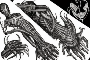 Xenomorph tattoo idea