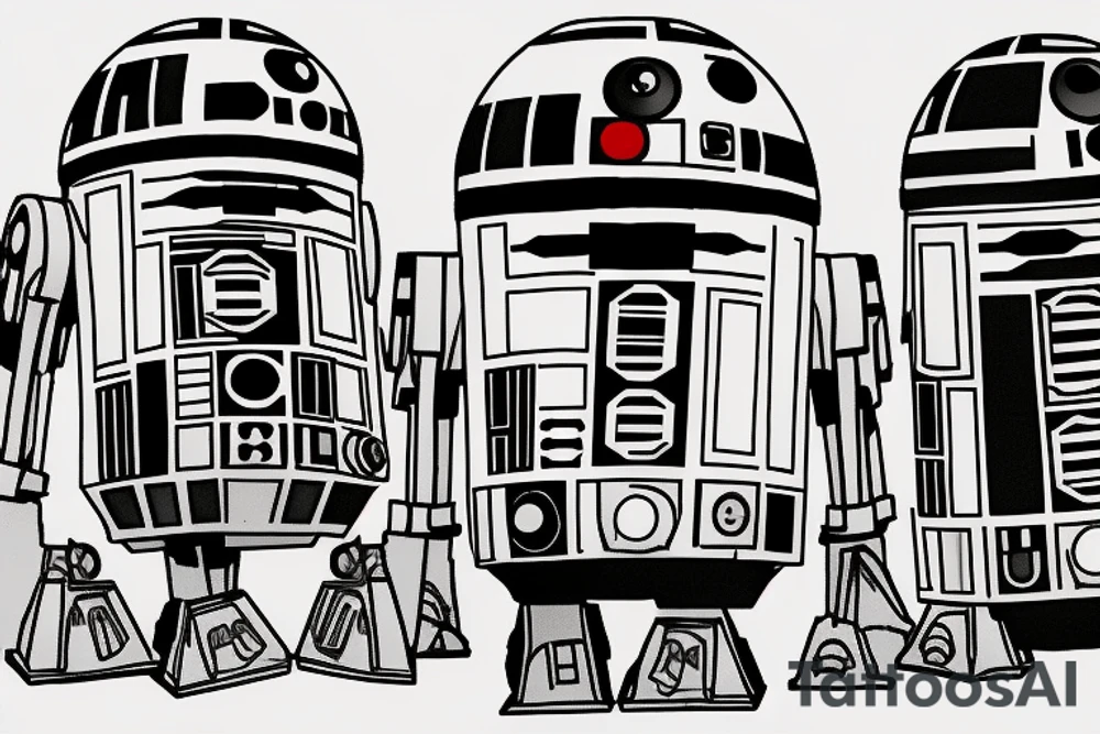 Little Text 6.9. with r2d2 tattoo idea