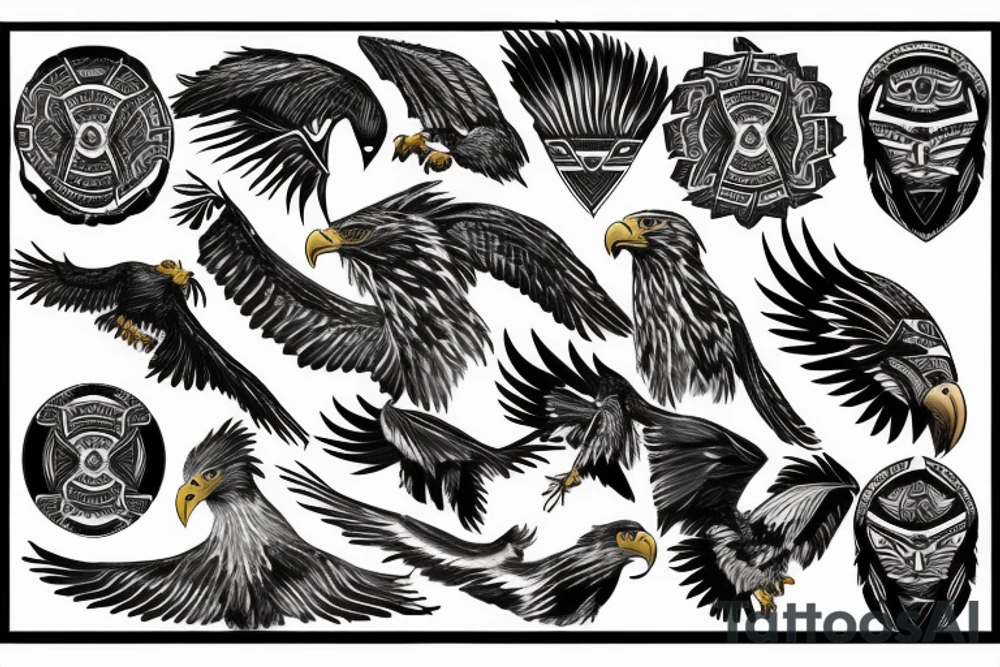 greatness eagle tattoo idea