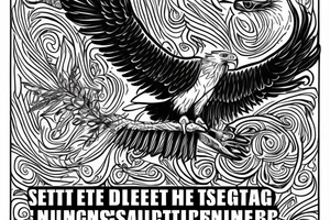 eagle with a quote "Seest thou a man diligent in his business? he shall stand before kings; he shall not stand before mean men" tattoo idea