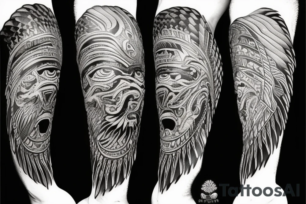 eagle tattoo idea