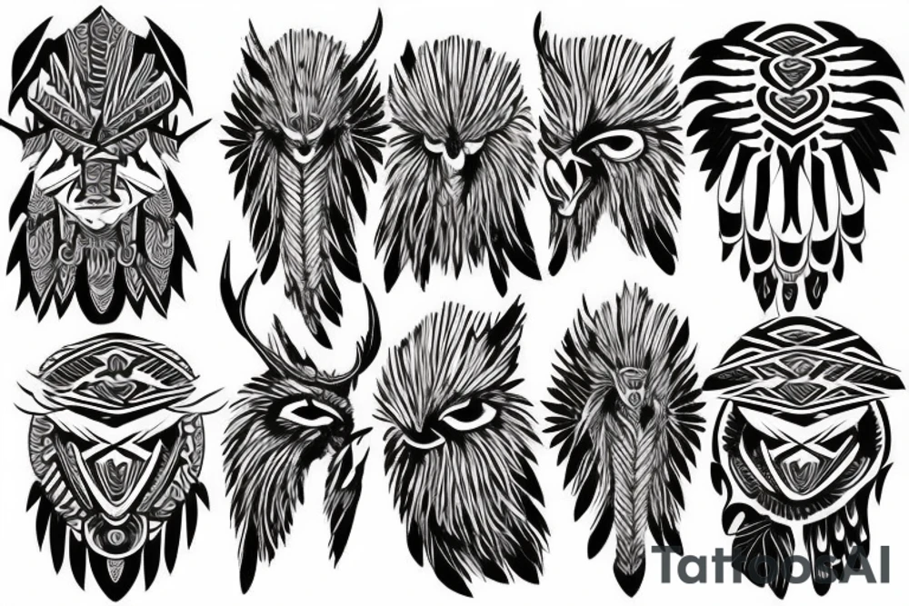eagle tattoo idea