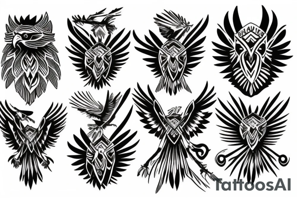 eagle tattoo idea