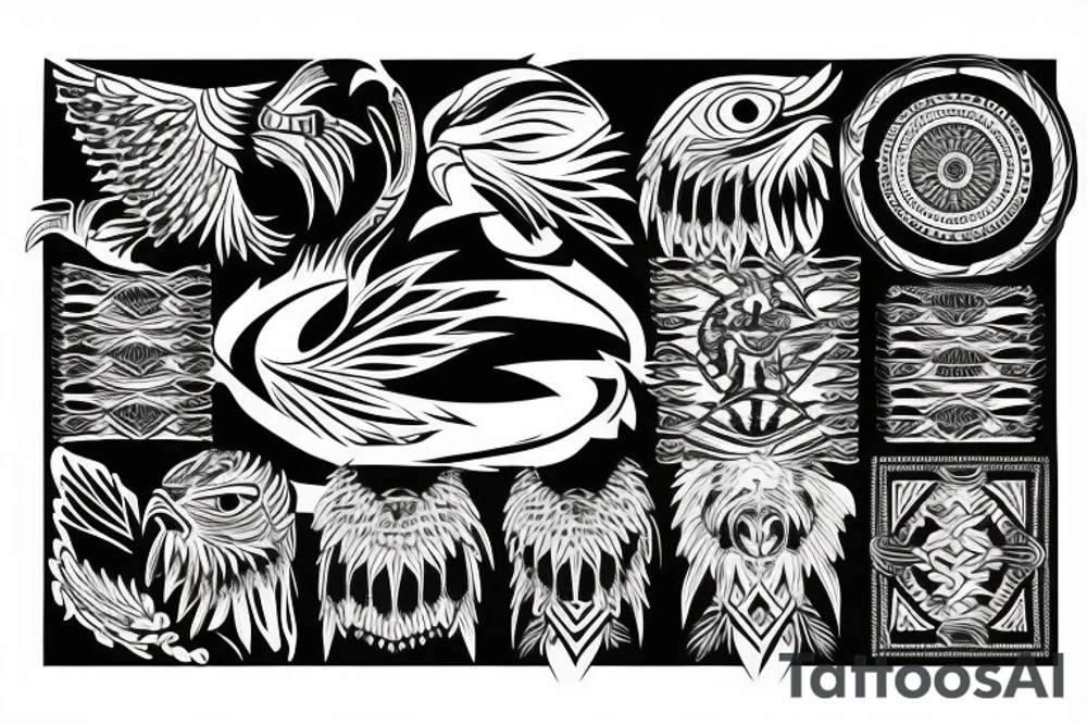 eagle tattoo idea