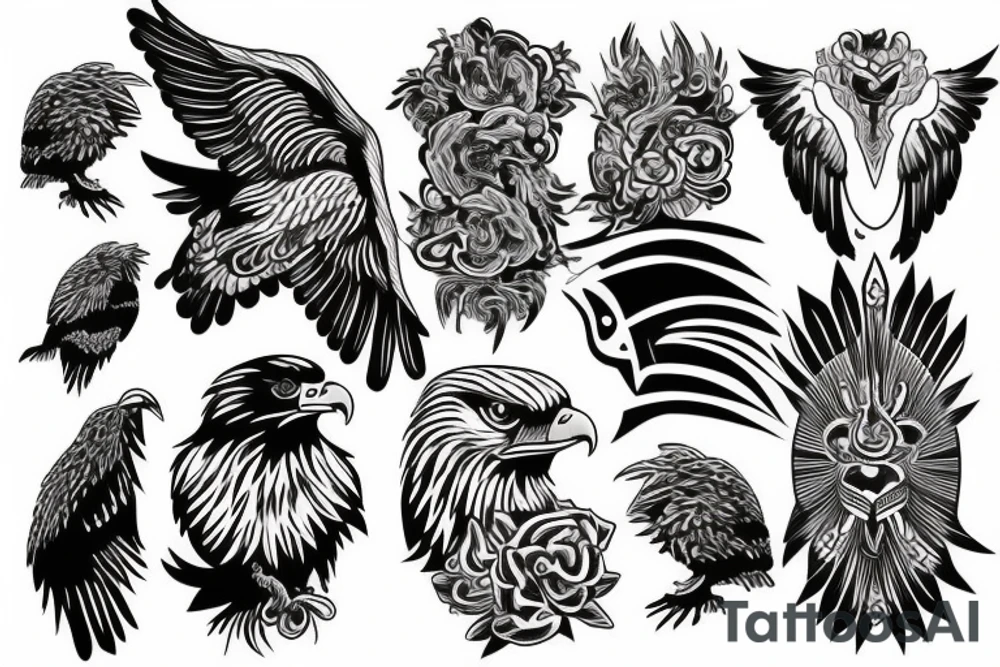 eagle tattoo idea