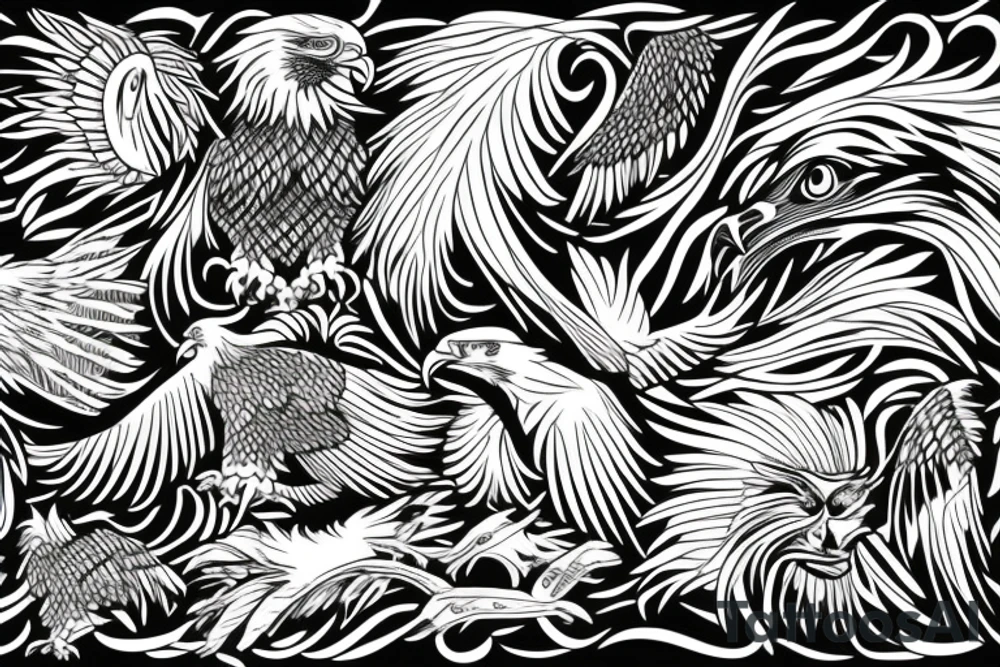 eagle tattoo idea