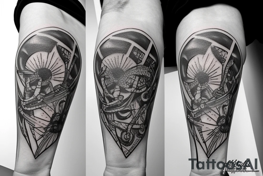 A tattoo on my right arm of arthemis, the goodles of Hunt tattoo idea