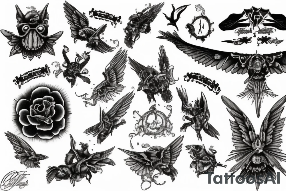 Arthemis, the goodles of Hunt tattoo idea