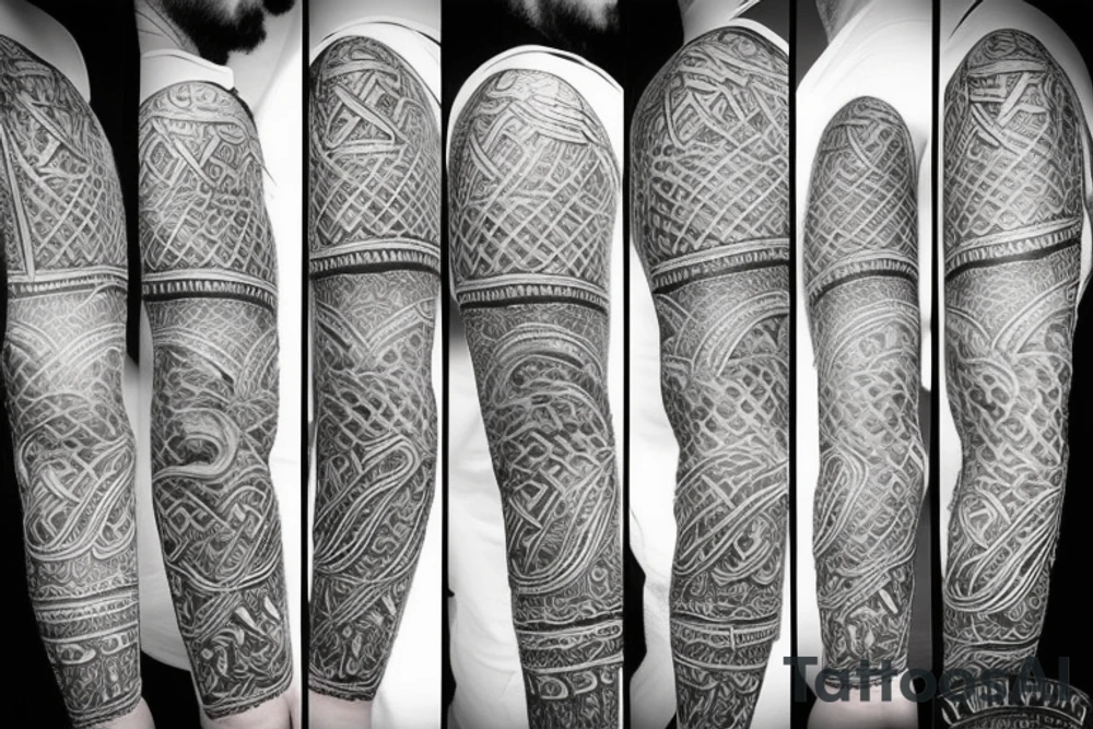 Viking tattoo idea