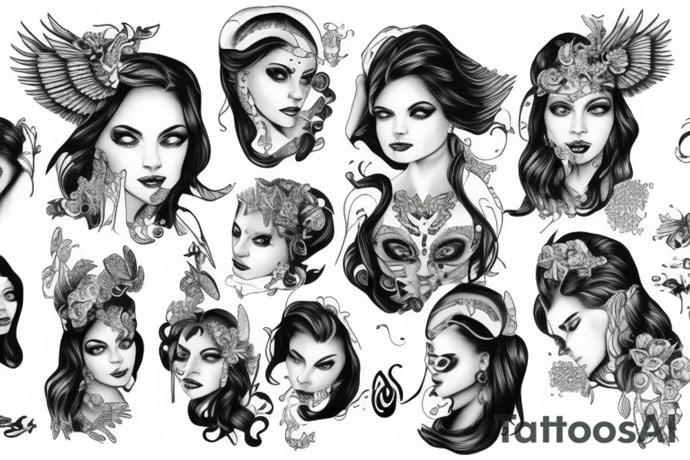 Arthemis, daughter of zeus tattoo idea