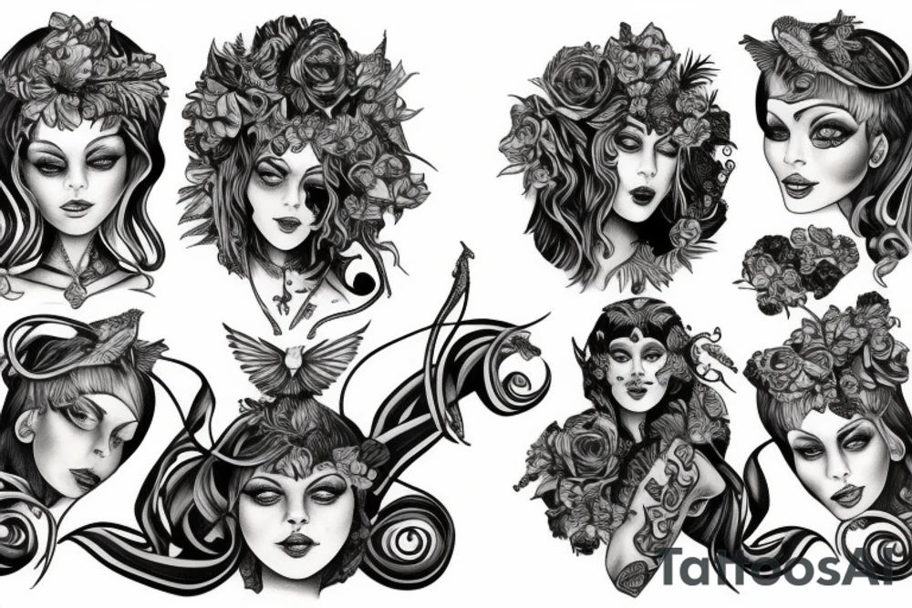 Arthemis, daughter of zeus tattoo idea