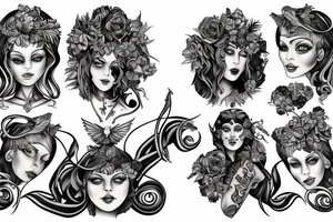 Arthemis, daughter of zeus tattoo idea