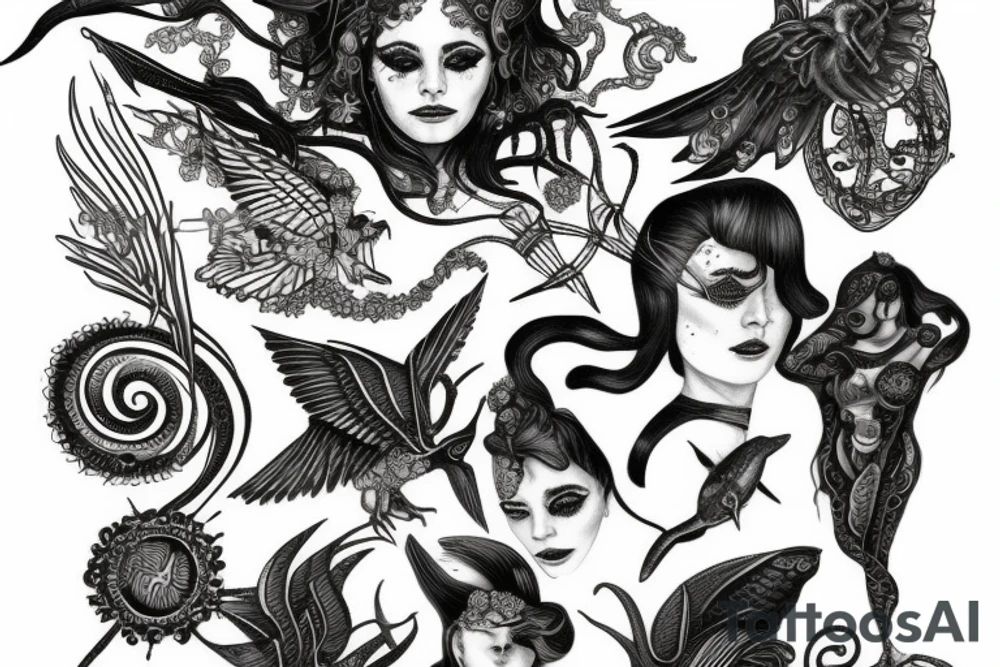 Arthemis, daughter of zeus tattoo idea