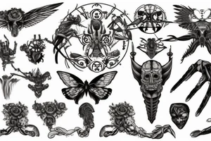 I want a tattoo for my right arm of the face of Arthemis, the goodess of hunt; tattoo idea
