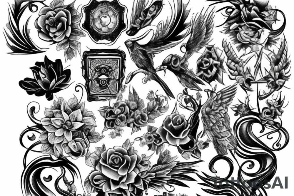 Angelic Numbers tattoo idea