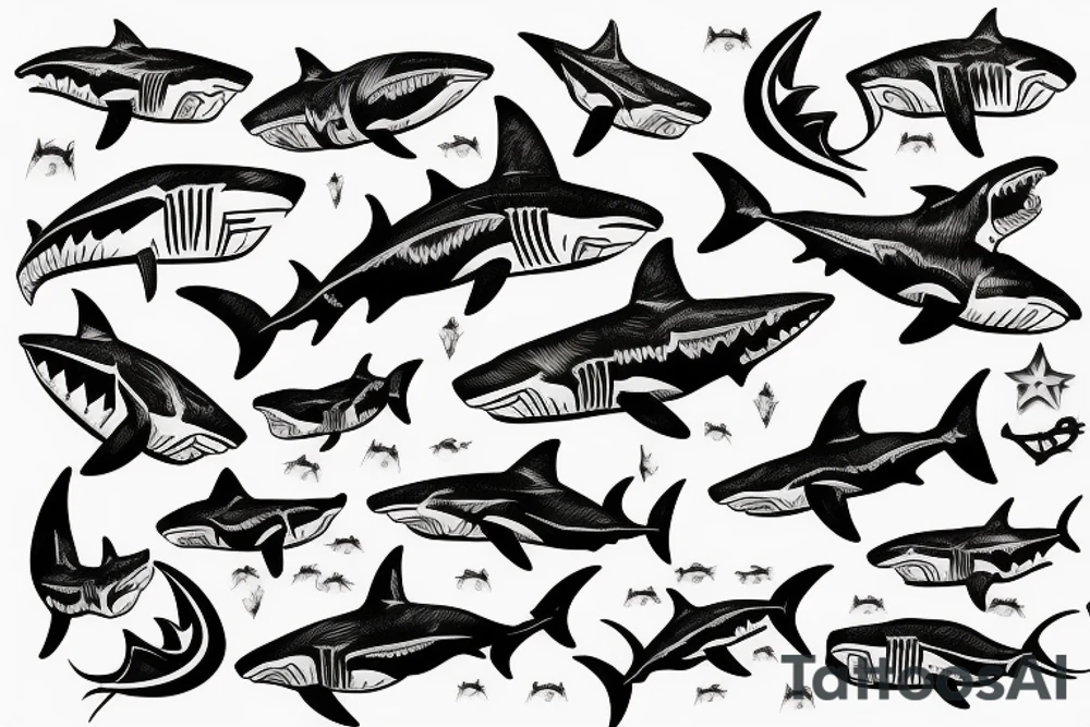 shark tattoo idea