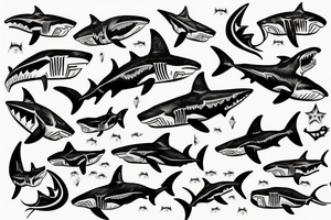 shark tattoo idea