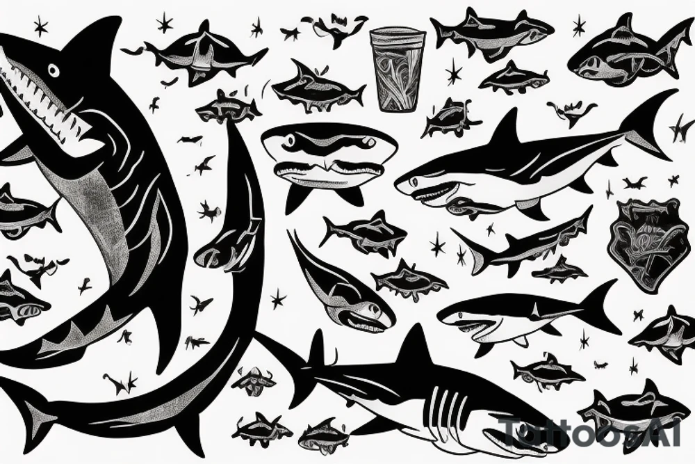 shark tattoo idea