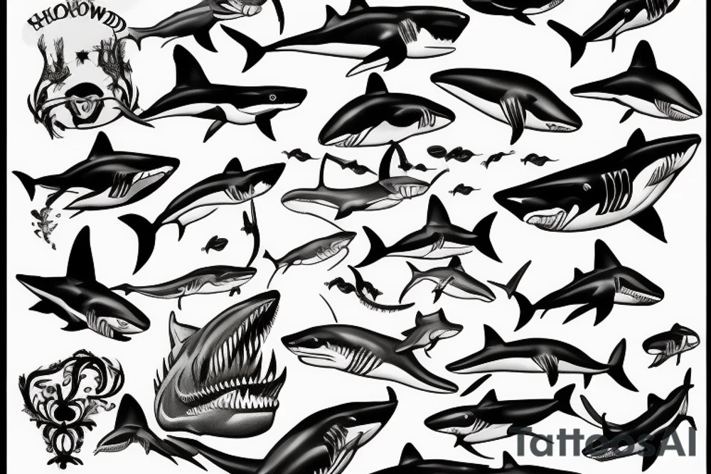 shark tattoo idea