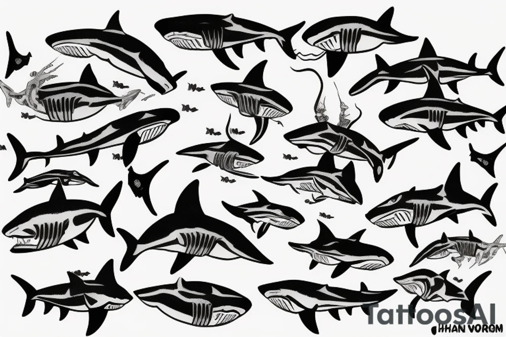 shark tattoo idea