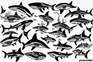 shark tattoo idea