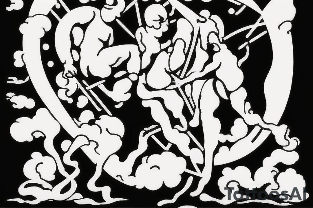 simplistic, clean lines, line work, man falling, flash art tattoo idea simplistic, clean lines, line work, man falling, flash art tattoo idea