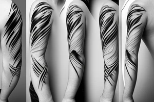 simplistic, clean lines, line work, man falling, flash art tattoo idea