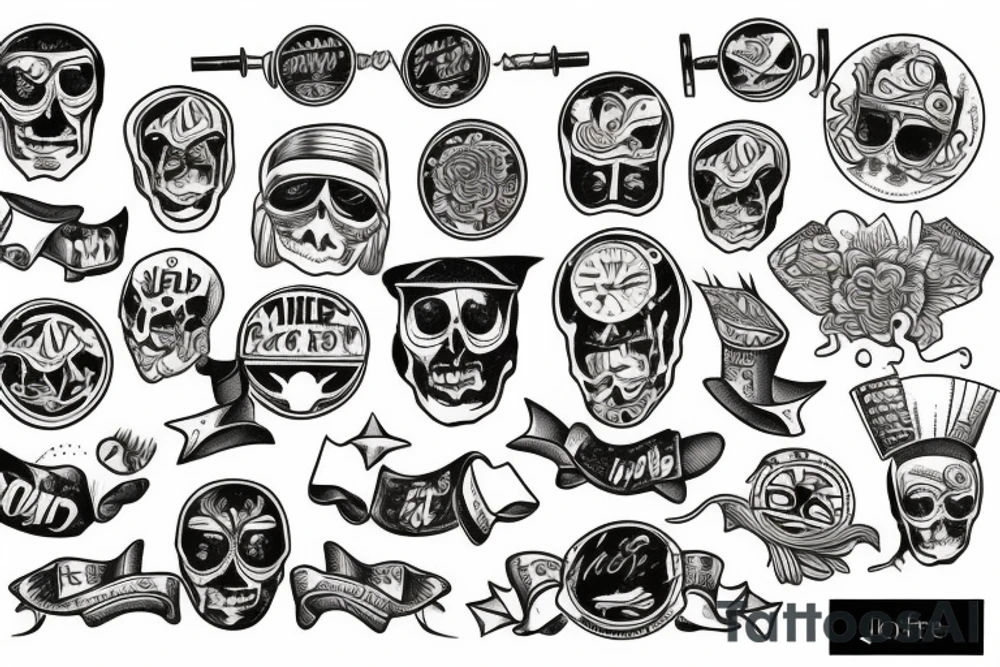 bomb tattoo idea