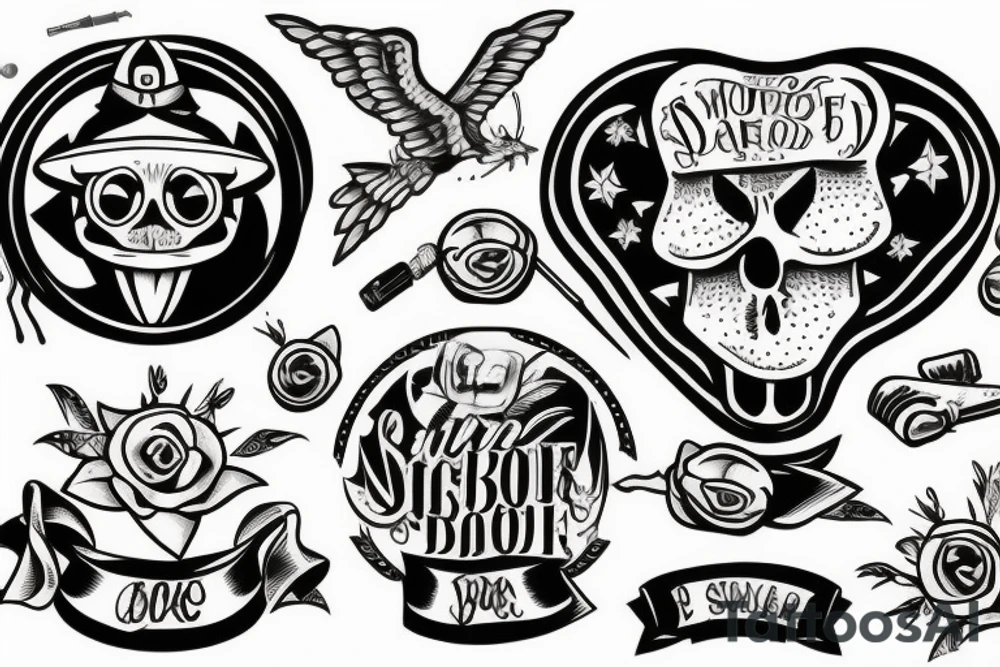 bomb tattoo idea
