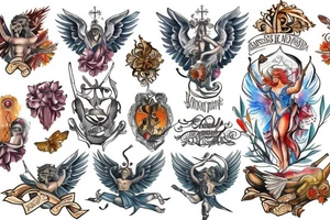 st Michael tattoo idea