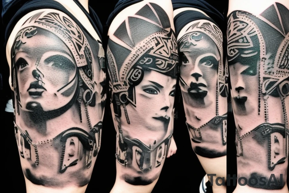 gladiator tattoo idea