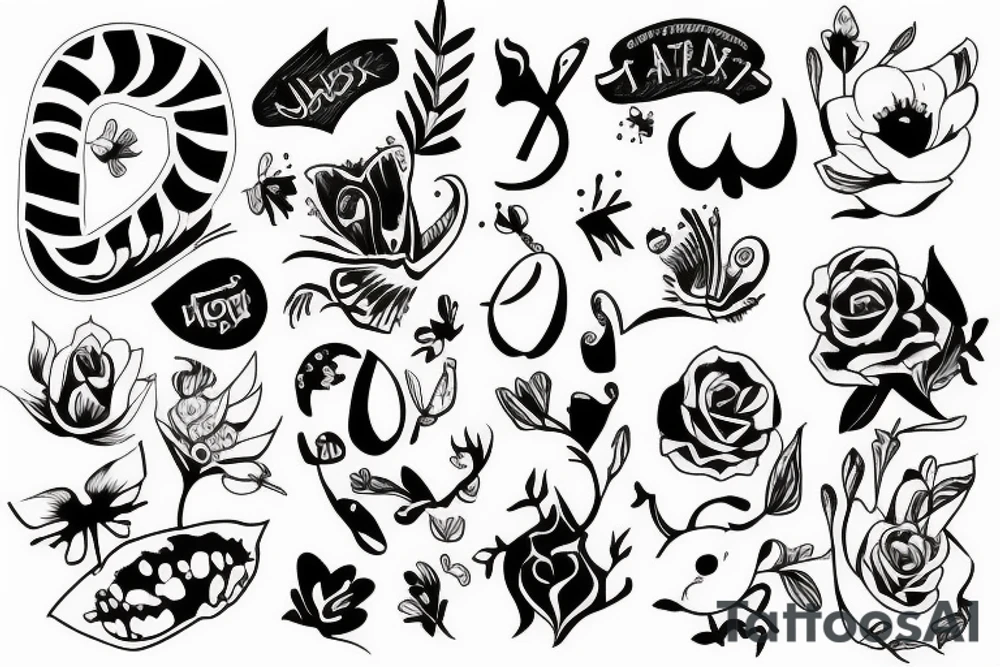 depression and anxiety tattoo idea