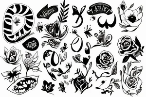 depression and anxiety tattoo idea