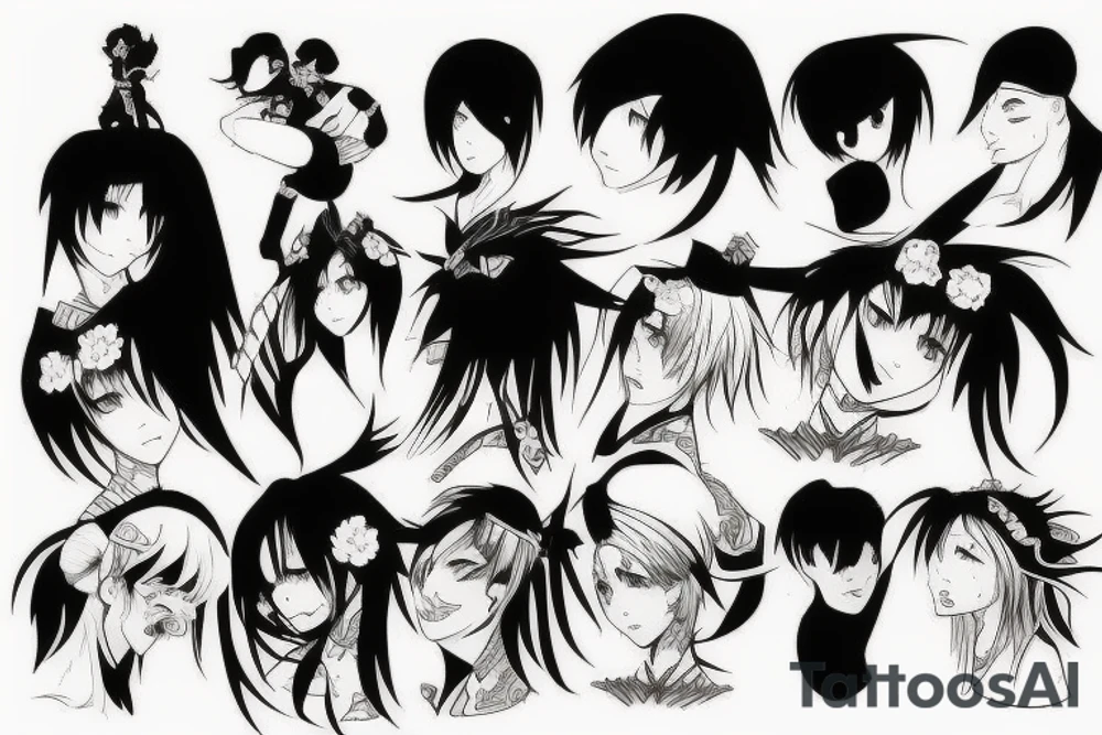 anime tattoo idea