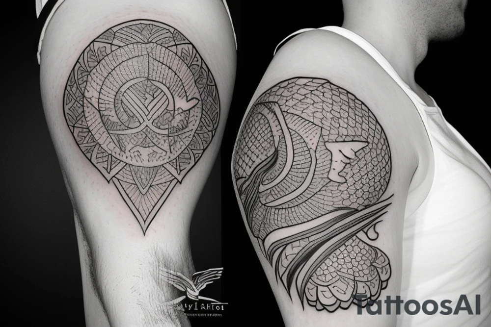 Phoenix tattoo idea