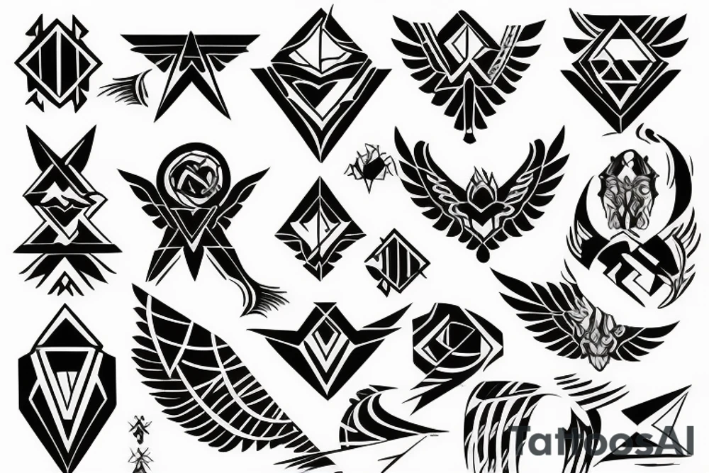Phoenix tattoo idea