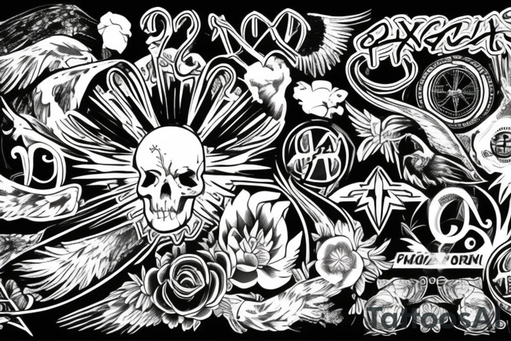 Phoenix tattoo idea