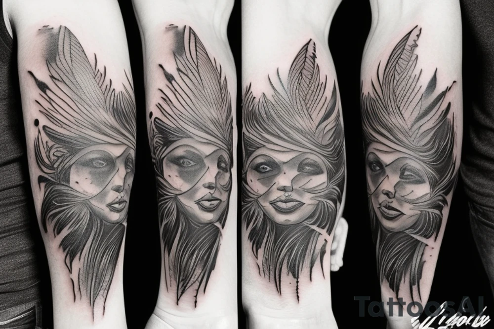Phoenix tattoo idea