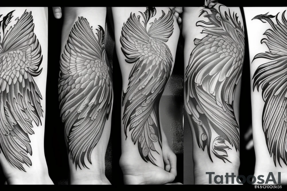 Phoenix tattoo idea