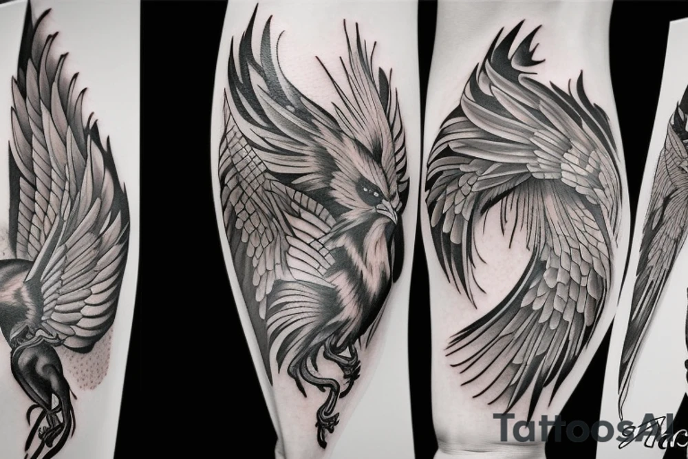 Phoenix tattoo idea