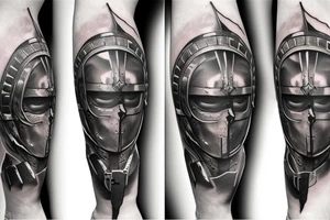 spartan warriors tattoo idea