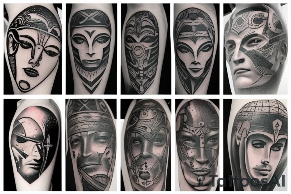 spartan warriors tattoo idea
