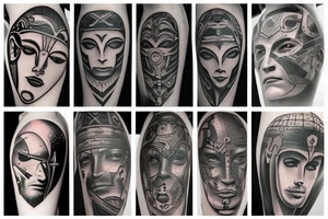 spartan warriors tattoo idea