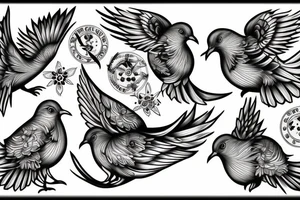 doves tattoo idea