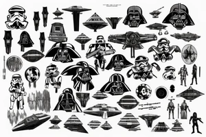 Star wars tattoo idea